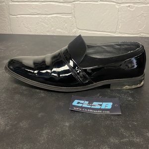 Giorgio Brutini patent leather loafers